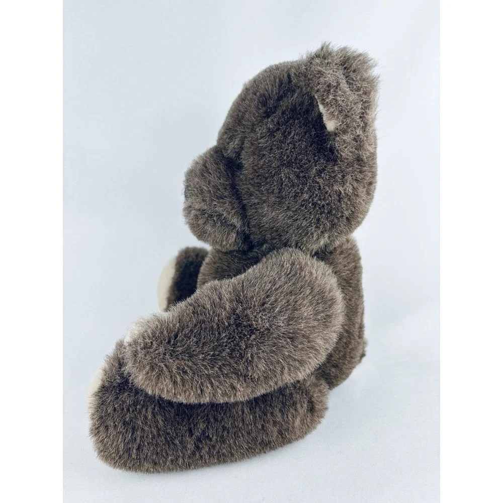 1986‎ Vintage Dakin Jointed Teddy Bear Brown Plush Furry Soft Stuffed Animal
